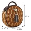 Picture of Beige Round Sling Bag