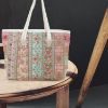 Picture of Designer Cream Multicolor Patchwork Tote Bag