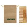 Picture of Avino Anti-Dandruff Pure Neem wide  tooth  Pocket Wooden Comb