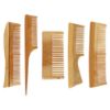 Picture of Avino organic pure neem wood combs pk of 5 different combs promotes hairgrowth, reduces hairfall 