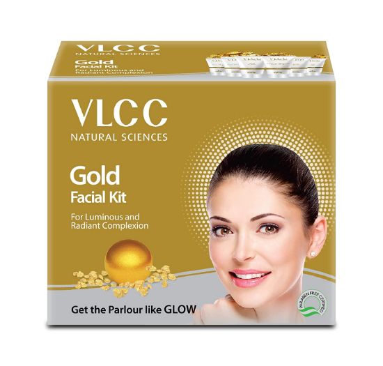 Picture of VLCC Natural Sciences Gold Facial Kit for Luminous and Radiant Complexion 60g