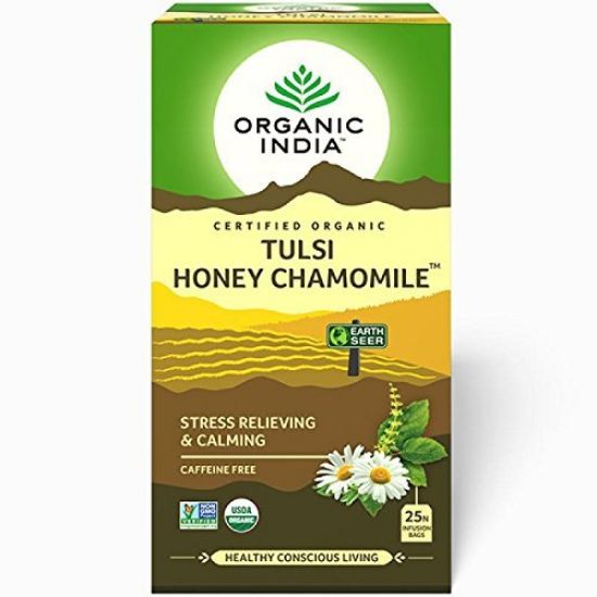 Picture of Organic India Tulsi Honey Chamomile 25 Tea Bags