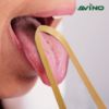 Picture of Avino 100% Pure wooden Tongue Scraper Cleaner pk of 3 