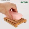 Picture of Avino wooden case holder, natural case holder for soap