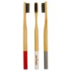 Picture of Avino round handle wooden toothbrushes with strong grip and eco-friendly in nature