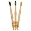 Picture of Avino Soft Bristles Eco-Friendly Natural Bamboo Organic Wooden Toothbrush different brushes for all family members