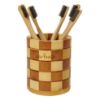 Picture of Avino multi-functional wooden BAMBOO holder  practical and durable wooden with check