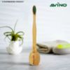 Picture of Avino Natural & wooden pen-brush holder, Sustainable Alternative to Plastic Containers